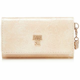 【色: ベージュ】[ANNA SUI] [アナスイ] ローズハート キーケース (その他)