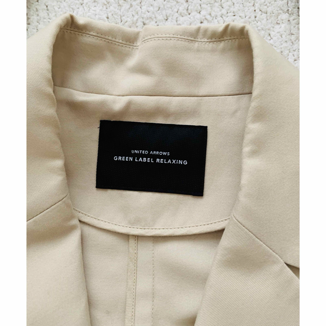 UNITED ARROWS green label relaxing(ユナイテッドアローズグリーンレーベルリラクシング)のユナイテッドアローズ　スプリングコート　美品 レディースのジャケット/アウター(スプリングコート)の商品写真