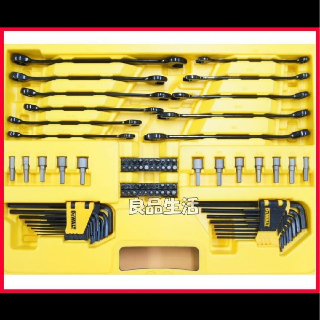 DEWALT - ＼即納／☆DEWALTデウォルト高級工具新品184セット♪ブラック