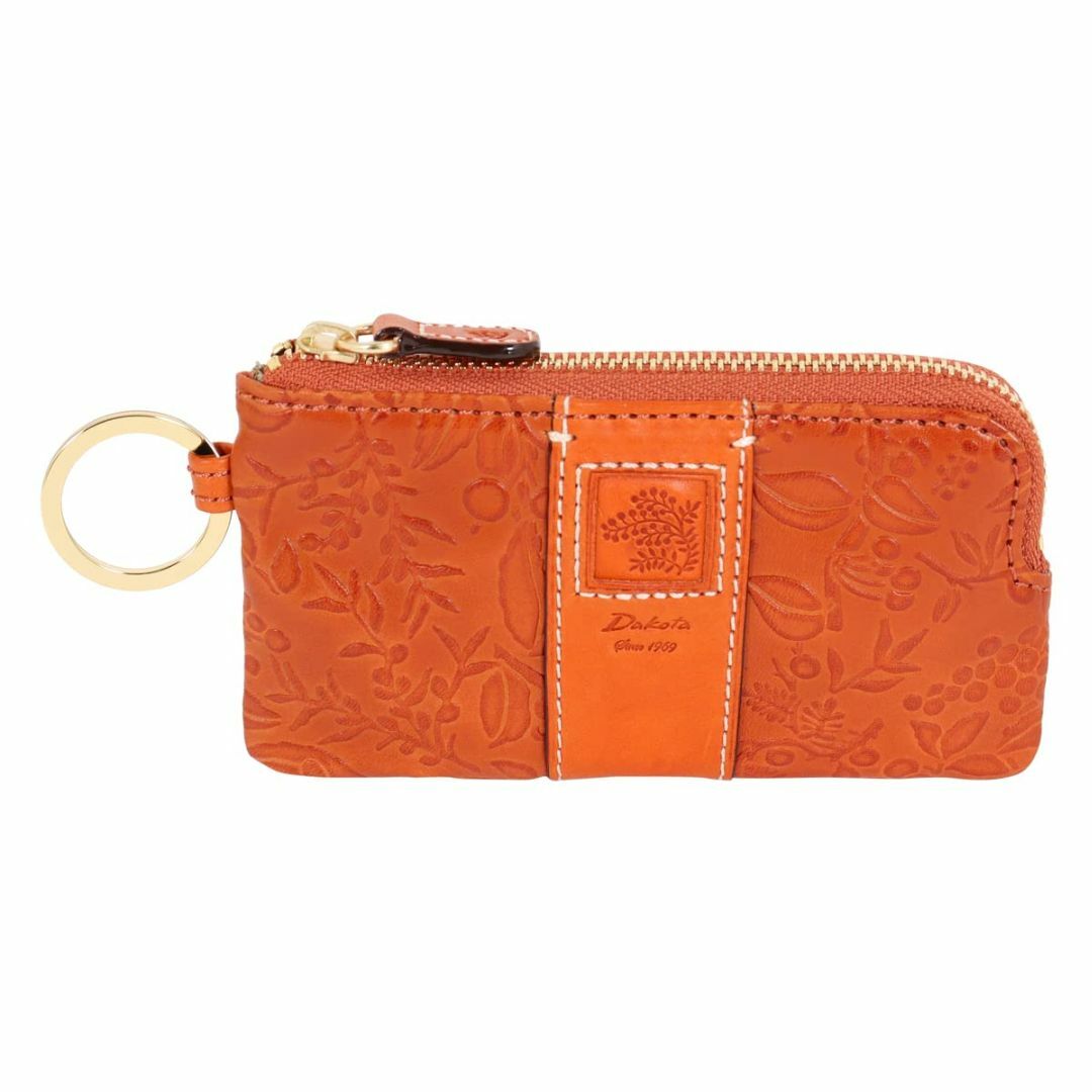 色: オレンジ[ダコタ] キーケース 本革 レディース DA-30255 レディースのバッグ(その他)の商品写真