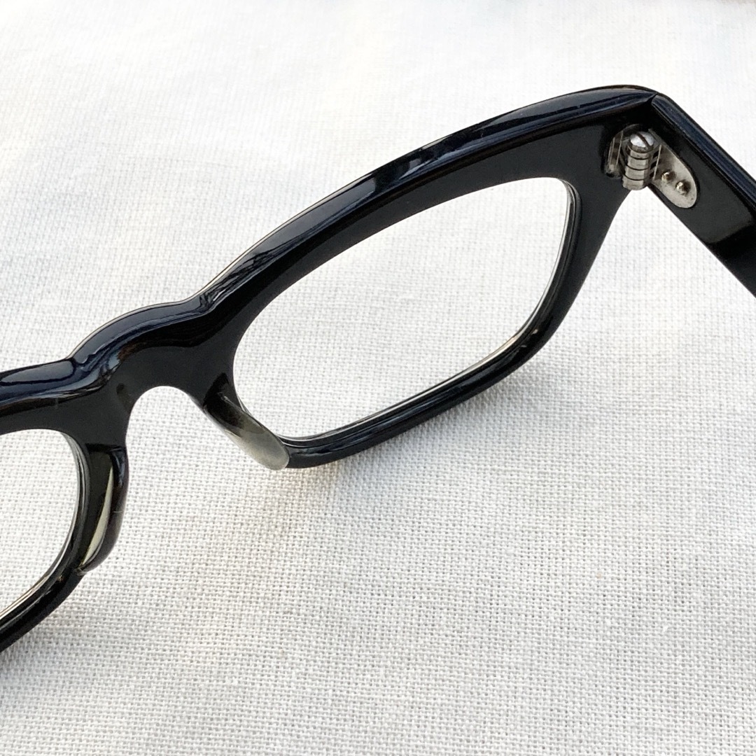 Ayame(アヤメ)のNOS 国産 セルロイド NO 250 眼鏡 フレーム レンズ付 鯖江  メンズのファッション小物(サングラス/メガネ)の商品写真