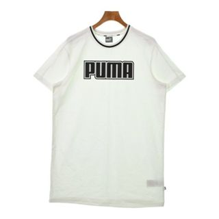 プーマ(PUMA)のPUMA プーマ Tシャツ・カットソー XL 白 【古着】【中古】(Tシャツ/カットソー(半袖/袖なし))