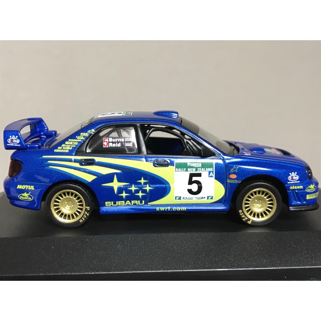 非売品 1/43 SUBARU IMPREZA WRC 2001  エンタメ/ホビーのおもちゃ/ぬいぐるみ(ミニカー)の商品写真