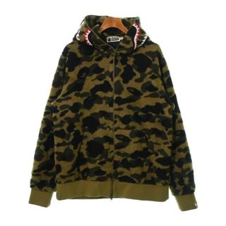 A BATHING APE - BAPE FCRB シャークパーカー 黒M ブリストルエイプ