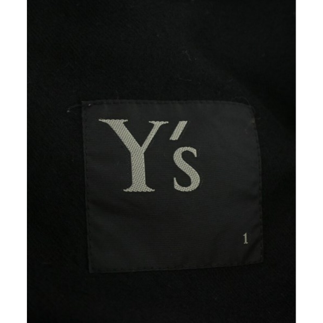 Y's(ワイズ)のY's ワイズ シャツワンピース 1(XS位) 黒 【古着】【中古】 レディースのワンピース(その他)の商品写真