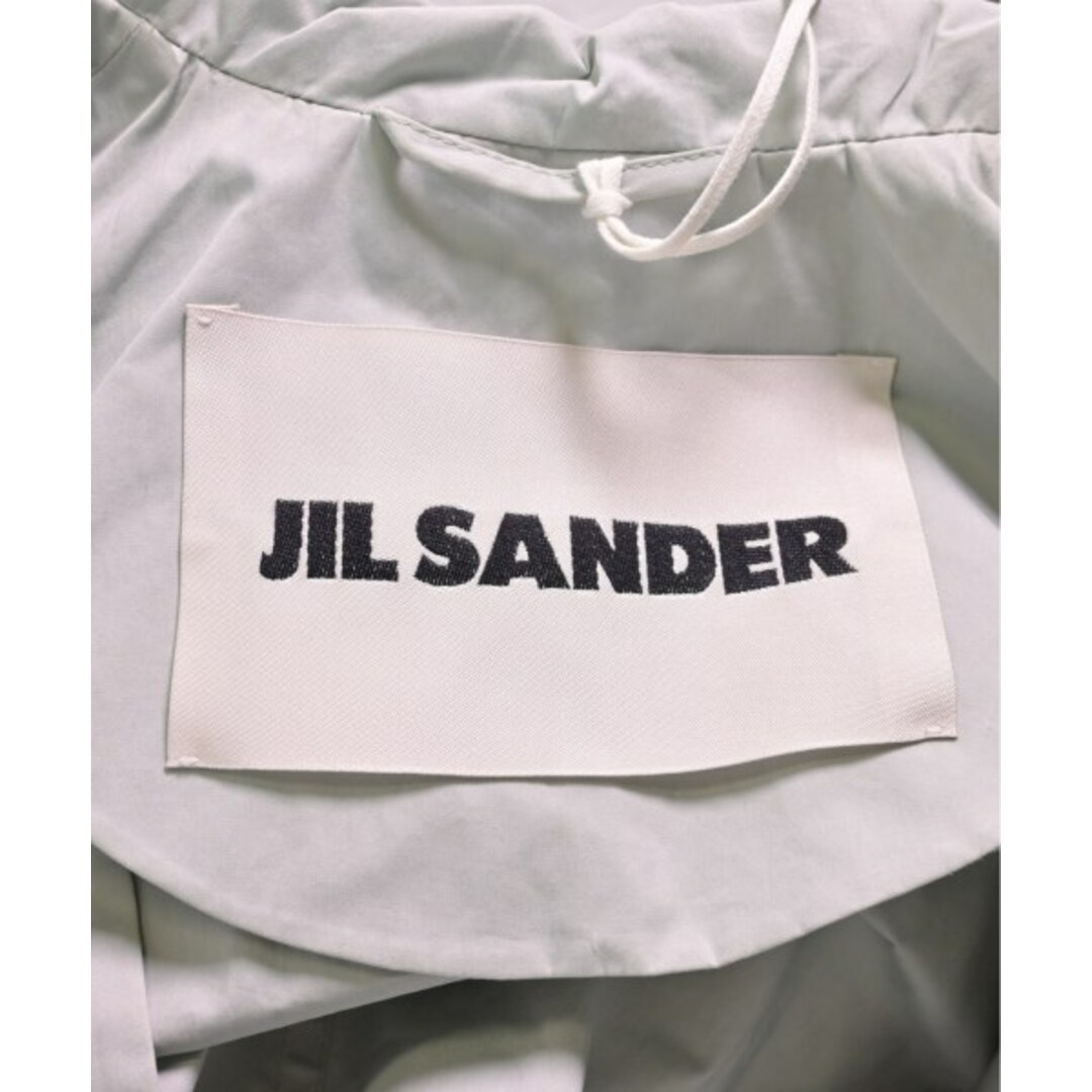 Jil Sander(ジルサンダー)のJIL SANDER ジルサンダー トレンチコート 32(XXXS位) 青緑 【古着】【中古】 レディースのジャケット/アウター(トレンチコート)の商品写真