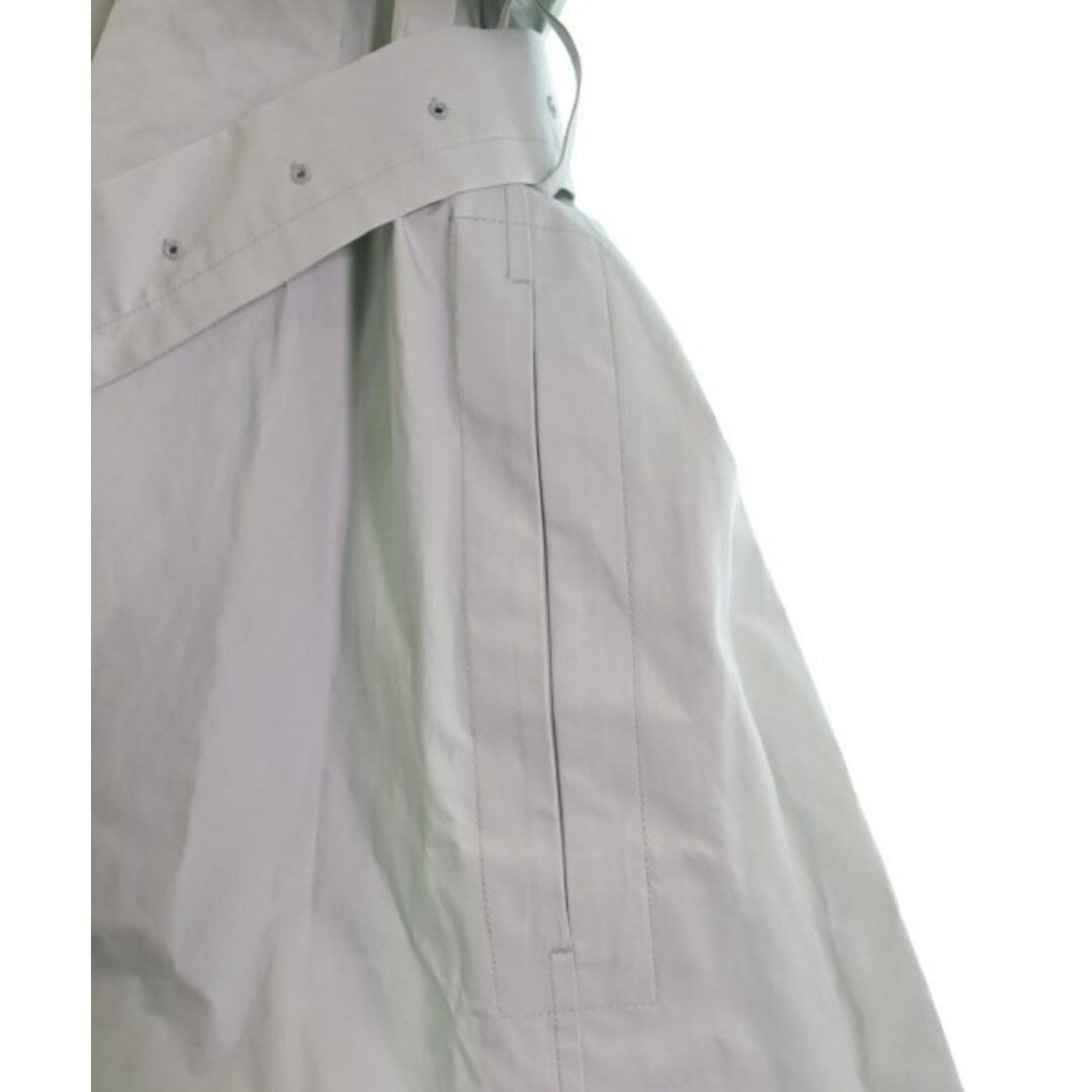 Jil Sander(ジルサンダー)のJIL SANDER ジルサンダー トレンチコート 32(XXXS位) 青緑 【古着】【中古】 レディースのジャケット/アウター(トレンチコート)の商品写真