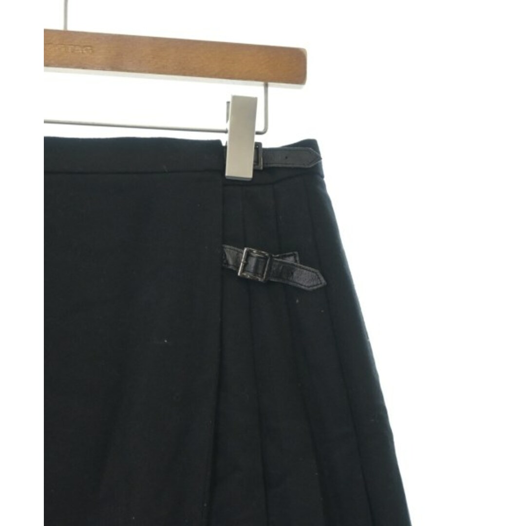 BURBERRY(バーバリー)のBURBERRY バーバリー ロング・マキシ丈スカート 13(XL位) 黒 【古着】【中古】 レディースのスカート(ロングスカート)の商品写真