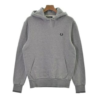 フレッドペリー(FRED PERRY)のFRED PERRY フレッドペリー パーカー S グレー 【古着】【中古】(パーカー)