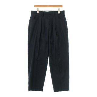 FARAH ファーラー スラックス 34(XL位) 紺 【古着】【中古】(スラックス)