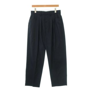 FARAH ファーラー スラックス 32(L位) 紺 【古着】【中古】(スラックス)