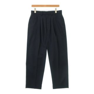 FARAH ファーラー スラックス 32(L位) 紺 【古着】【中古】(スラックス)