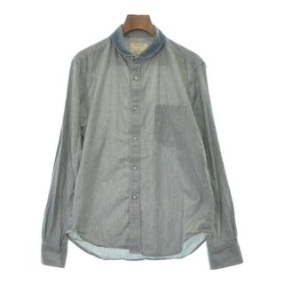 ラグアンドボーン(Rag & Bone)のrag & bone ラグアンドボーン カジュアルシャツ M ブルーグレー系 【古着】【中古】(シャツ)