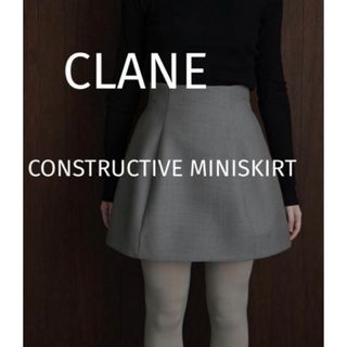 クラネ(CLANE)のCLANE CONSTRUCTIVE MINISKIRT(ミニスカート)