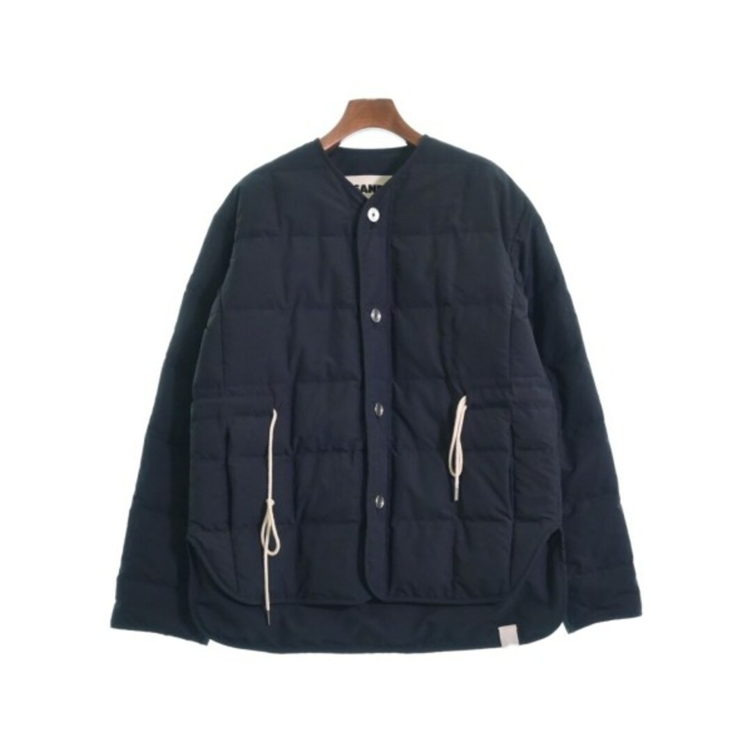 JIL SANDER + ダウンジャケット/ダウンベスト 32(XS位) 黒 【古着】【中古】