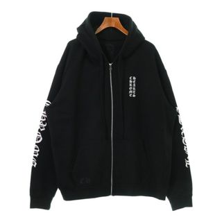 クロムハーツ(Chrome Hearts)のCHROME HEARTS クロムハーツ パーカー XL 黒 【古着】【中古】(パーカー)