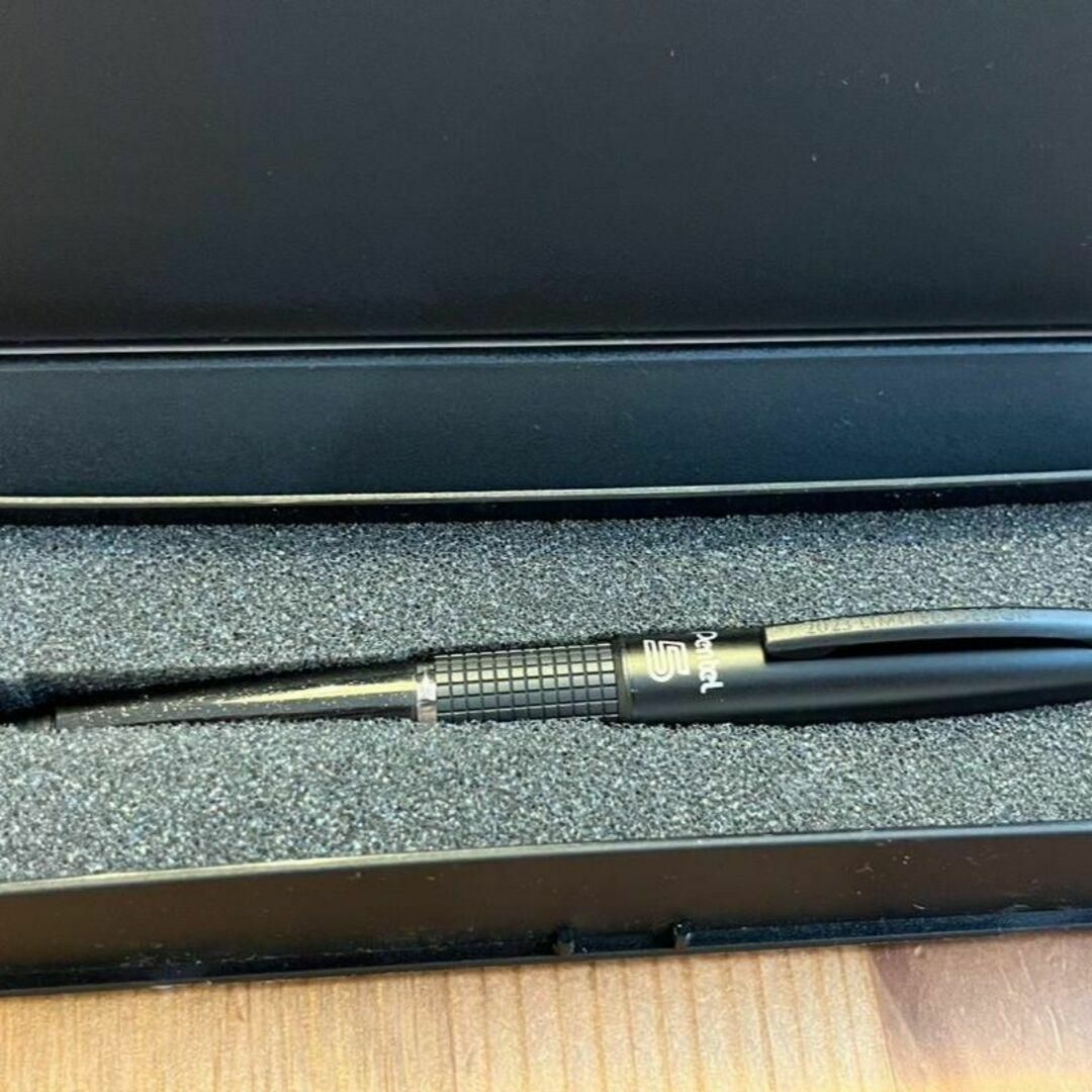 韓国限定日本未発売】ぺんてる*ケリー0.5mm*オールブラックの 韓国限定日本未発売】ぺんてる*ケリー0.5mm*オールブラックの