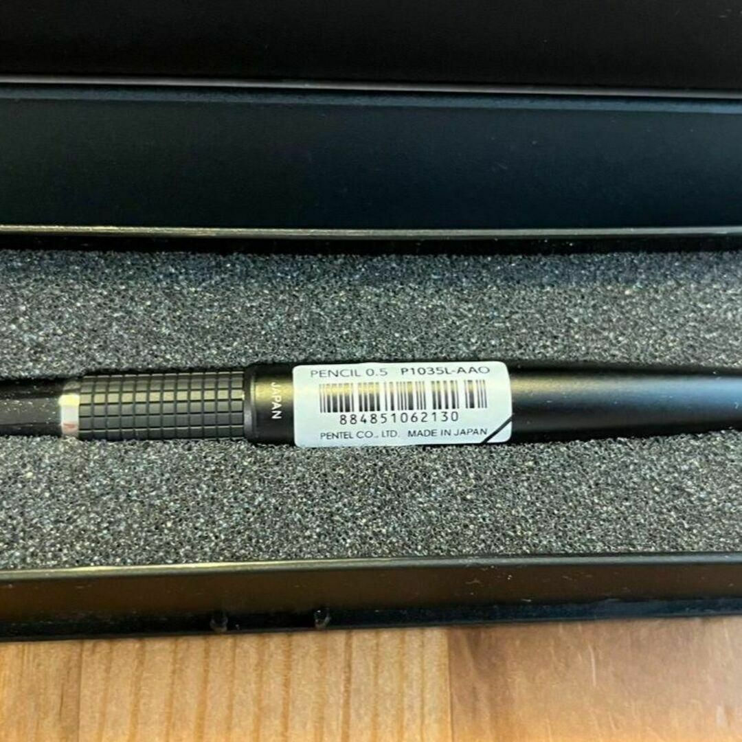 韓国限定日本未発売】ぺんてる*ケリー0.5mm*オールブラックの 韓国限定日本未発売】ぺんてる*ケリー0.5mm*オールブラックの