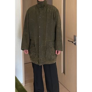 希少90s 英国製　Barbour　 NORTHUMBRIA　オイルドジャケット(ミリタリージャケット)