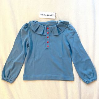 ミーシャアンドパフ(Misha & Puff)のmisha&puff Ulla Top Blue Smoke 3y 新品(Tシャツ/カットソー)