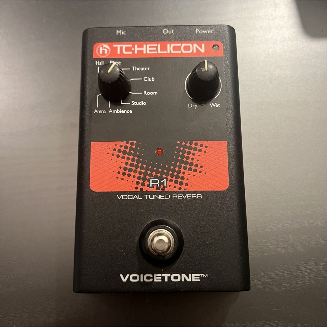 TC HELICON Voicetone R1 ボーカルエフェクター リバーブ | フリマアプリ ラクマ