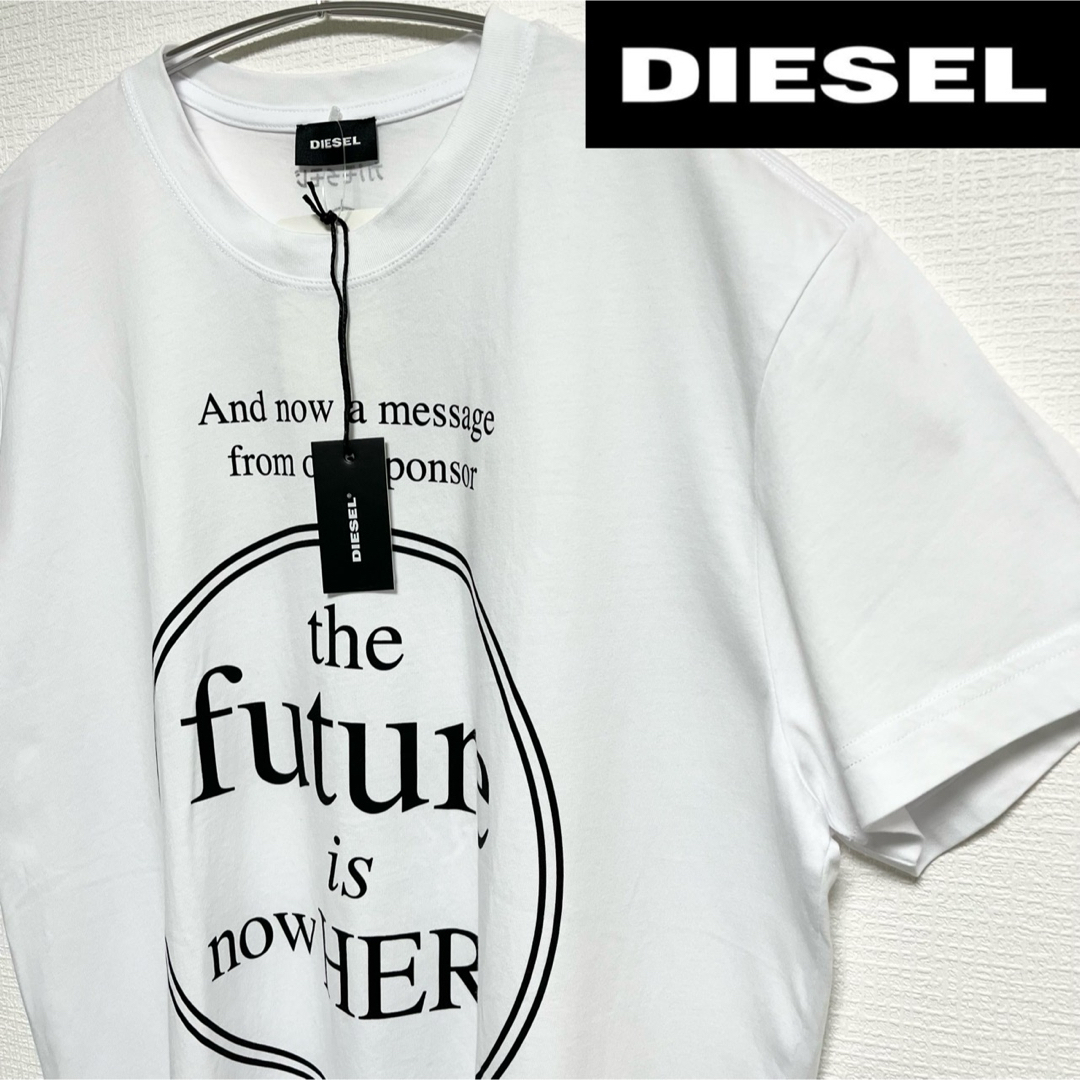 DIESEL(ディーゼル)の【新品】DIESEL ディーゼル ⑦Future is Now Graphic メンズのトップス(Tシャツ/カットソー(半袖/袖なし))の商品写真