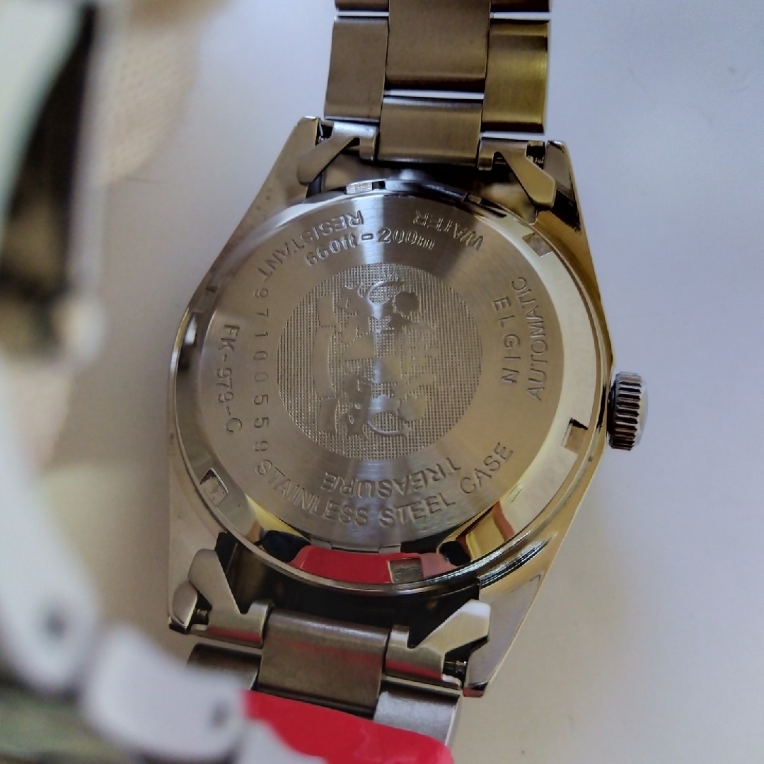 ELGIN(エルジン)の時計  ELGIN（ブラック） メンズの時計(腕時計(アナログ))の商品写真