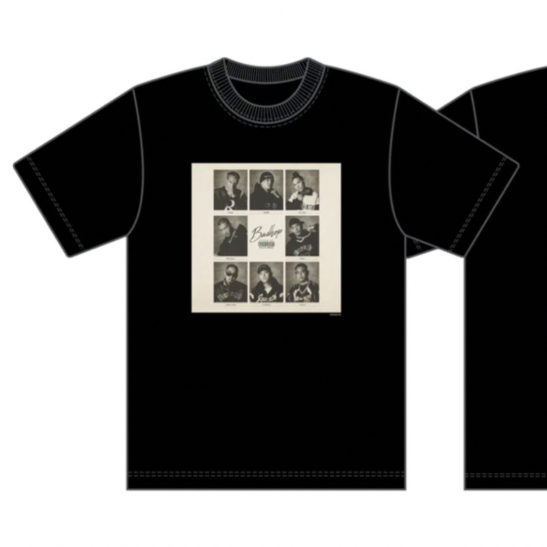 新品未開封　BADHOP バッドホップ　Tシャツ　アルバムTシャツ　yzerr メンズのトップス(Tシャツ/カットソー(半袖/袖なし))の商品写真