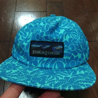 パタゴニア(patagonia)のpatagonia　キャップ　波タグ　総柄　2023(キャップ)