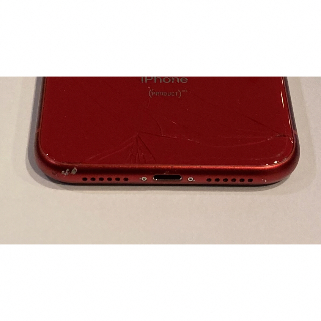 Apple(アップル)のiPhone XR 64GB (Product Red) SIMフリー スマホ/家電/カメラのスマートフォン/携帯電話(スマートフォン本体)の商品写真