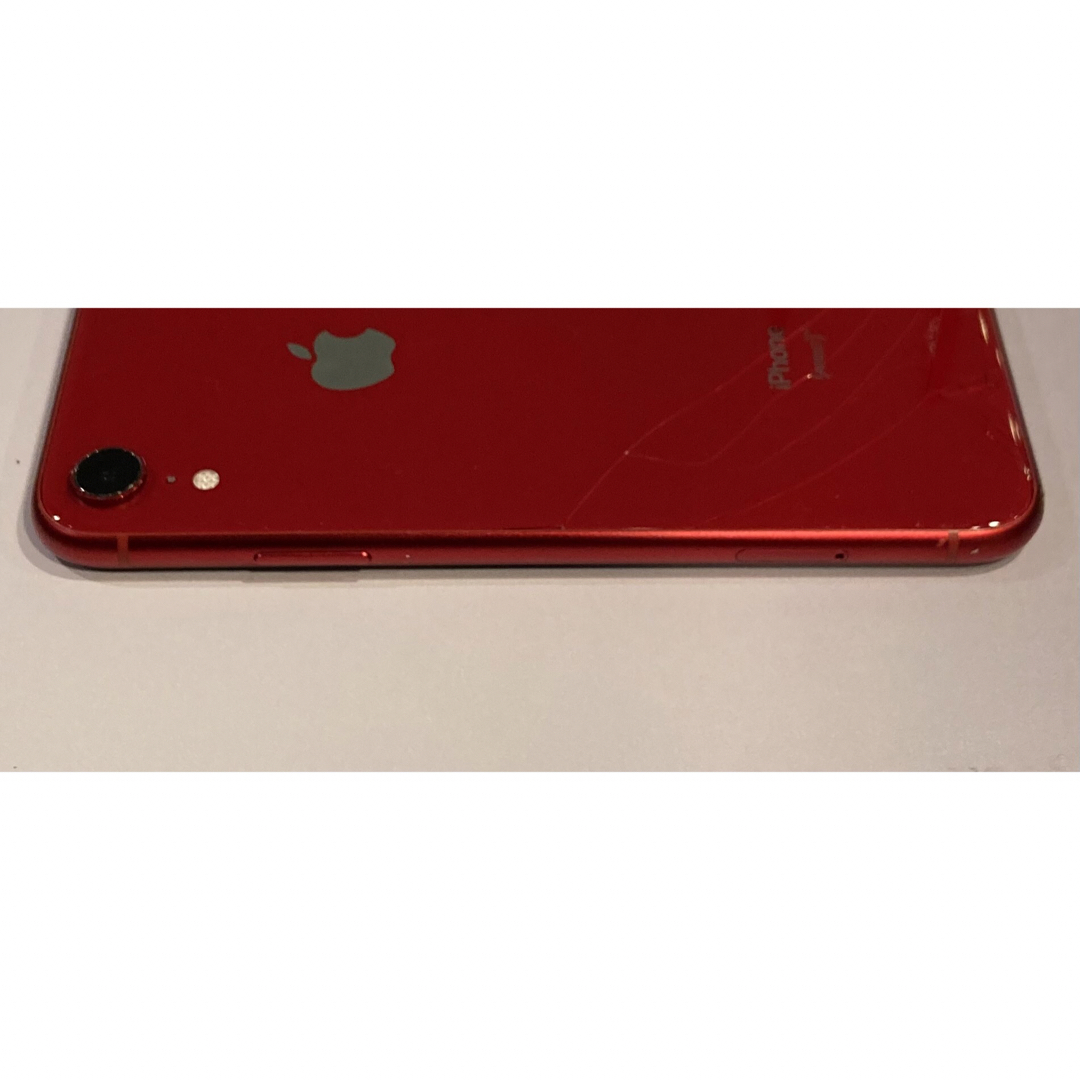 Apple(アップル)のiPhone XR 64GB (Product Red) SIMフリー スマホ/家電/カメラのスマートフォン/携帯電話(スマートフォン本体)の商品写真