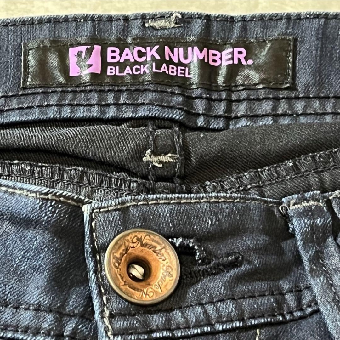 BACK NUMBER(バックナンバー)の美品 春コーデ バックナンバー  【F】 ストレッチ ローライズ デニムパンツ レディースのパンツ(デニム/ジーンズ)の商品写真