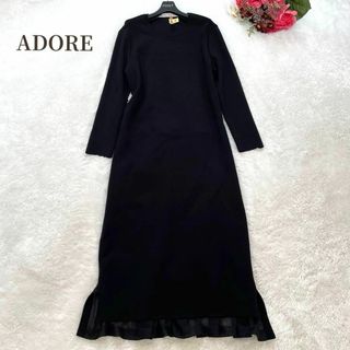 ADORE - ADORE♡アドーア♡袖リボン♡袖フレア♡袖プリーツ♡ニット