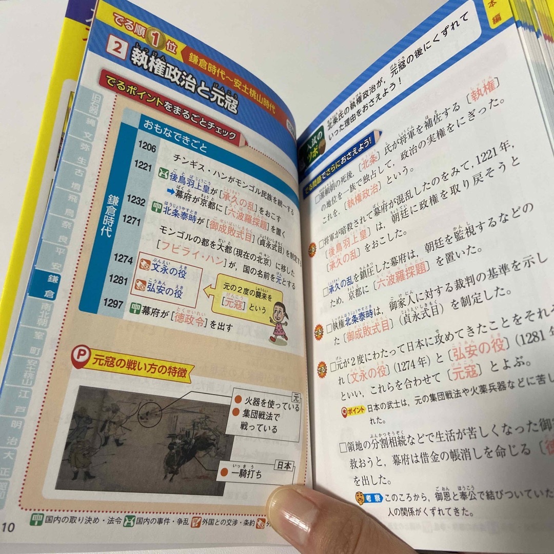 旺文社(オウブンシャ)のポケでる　社会　歴史 エンタメ/ホビーの本(絵本/児童書)の商品写真