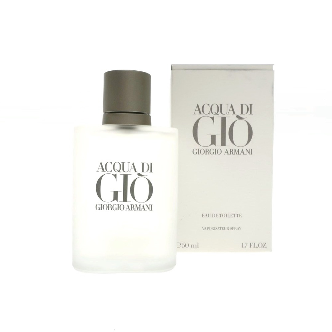 Giorgio Armani(ジョルジオアルマーニ)の【中古】ジョルジオアルマーニ GIORGIO ARMANI ACQUA DI GIO オードトワレ 香水 フレグランス ホワイト【サイズ50ml】【ユニセックス】 インテリア/住まい/日用品のインテリア小物(その他)の商品写真