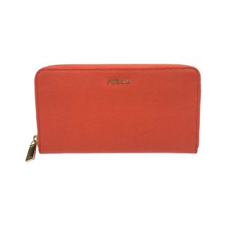 フルラ(Furla)の美品 フルラ FURLA ラウンドファスナー長財布    レディース(財布)