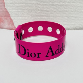 未使用 ディオール Dior addictブレスレット ピンク