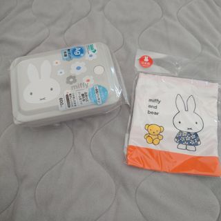 ミッフィー(miffy)のお弁当箱セット(弁当用品)