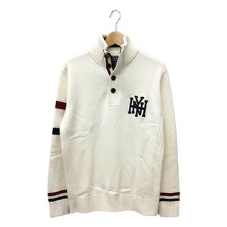 トミーヒルフィガー(TOMMY HILFIGER)の美品 トミーヒルフィガー ハーフジップアップニット メンズ XL(ニット/セーター)