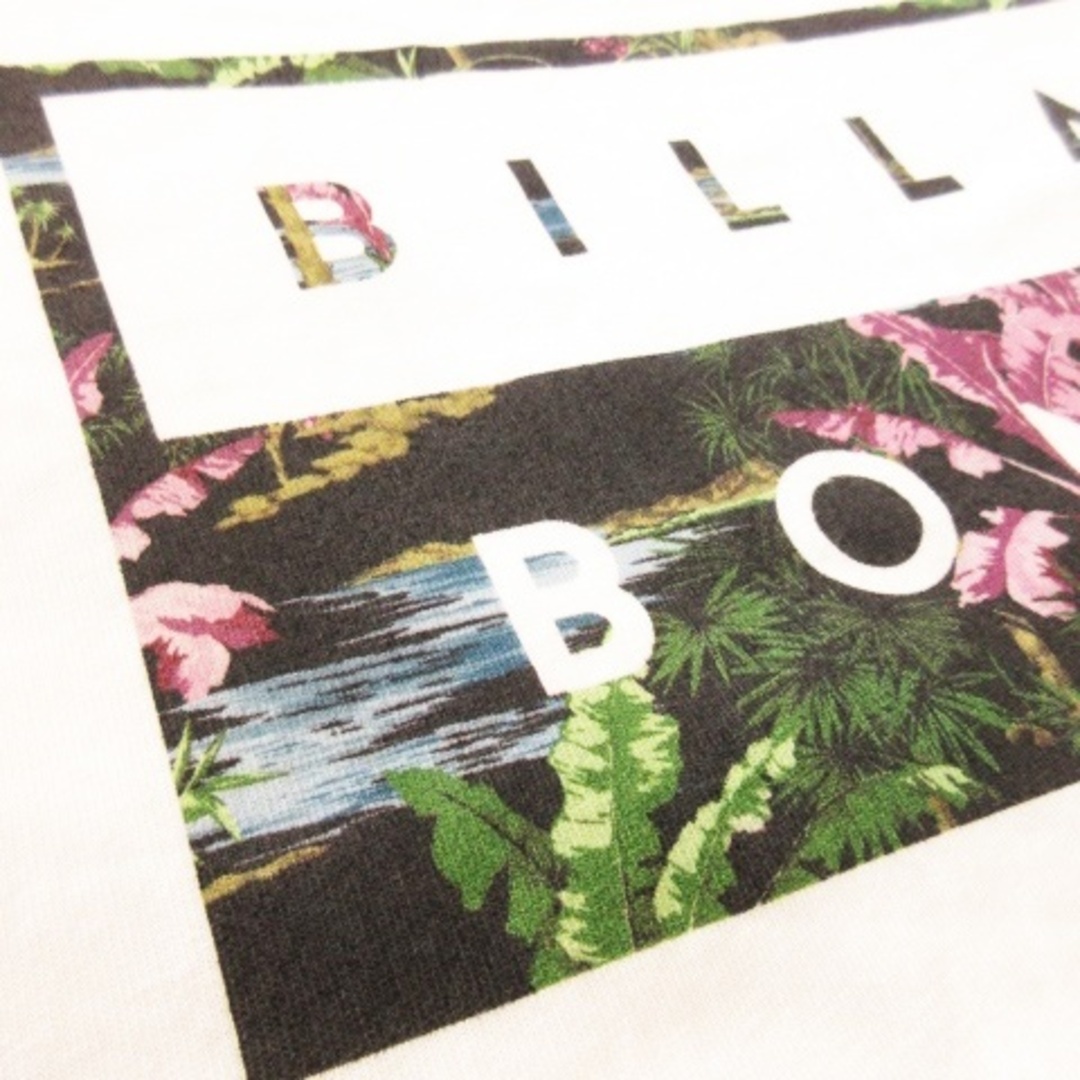 billabong(ビラボン)のビラボン Tシャツ ロンT 長袖 プリント 袖口リブ コットン サーフ XL 白 メンズのトップス(Tシャツ/カットソー(七分/長袖))の商品写真
