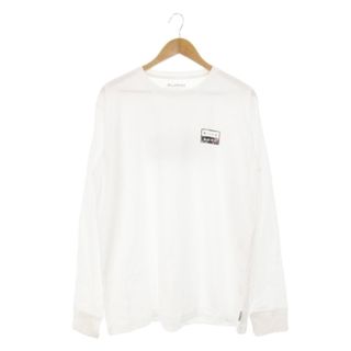 ビラボン(billabong)のビラボン Tシャツ ロンT 長袖 プリント 袖口リブ コットン サーフ XL 白(Tシャツ/カットソー(七分/長袖))