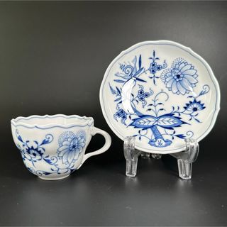 マイセン(MEISSEN)の新品 マイセン ブルーオニオン コーヒーカップ&ソーサー1客②、1級品(食器)