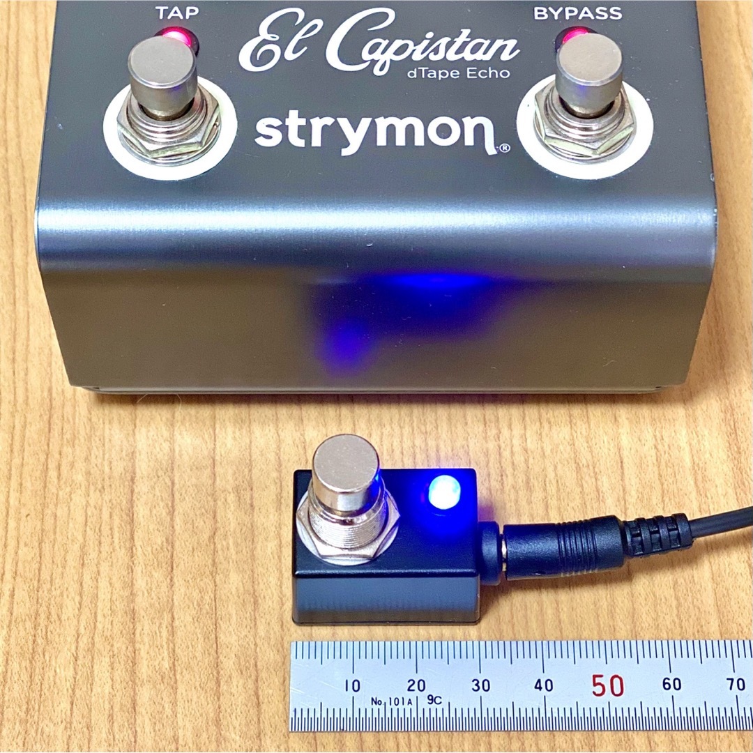 Strymon ストライモン用フェイバリットスイッチ[極小タイプ・黒] 楽器のギター(エフェクター)の商品写真