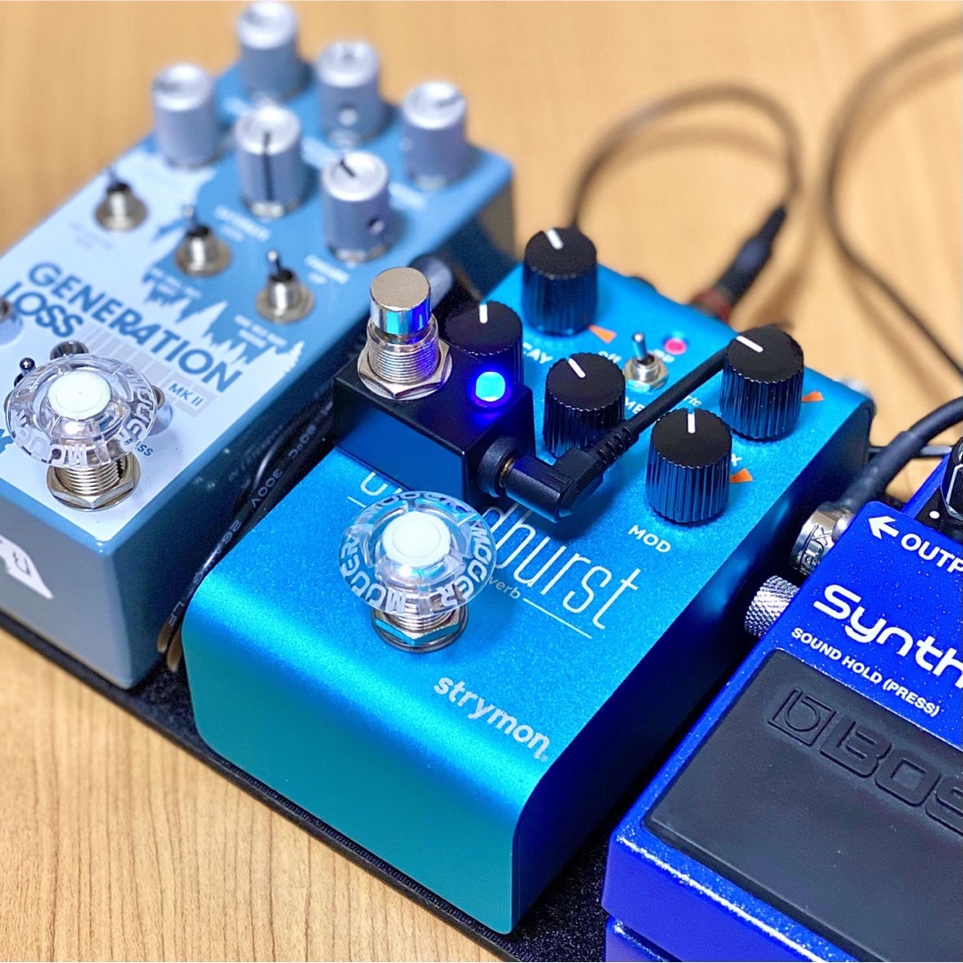 Strymon ストライモン用フェイバリットスイッチ[極小タイプ・黒] 楽器のギター(エフェクター)の商品写真