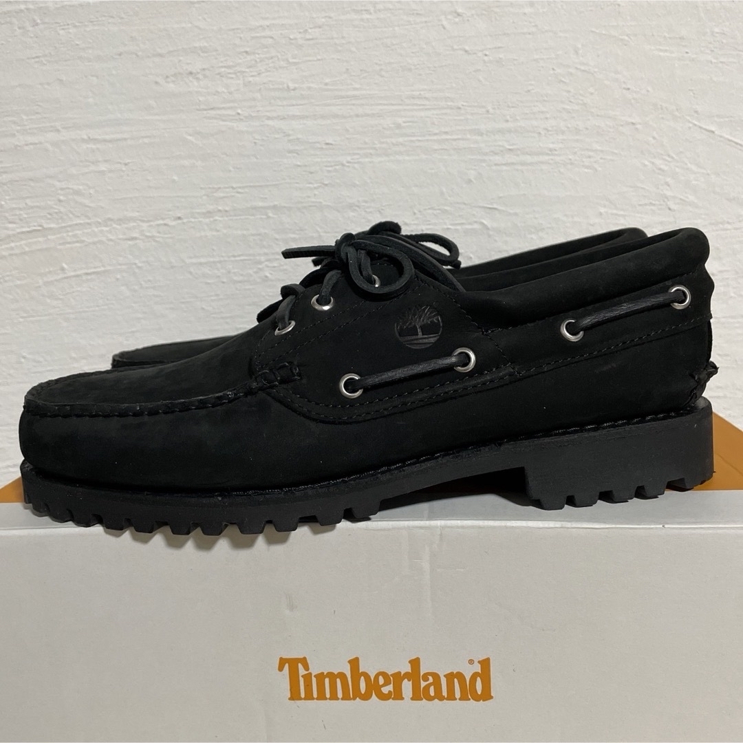 Timberland(ティンバーランド)のTimberland 3EYE CLASSIC BLACK NUBUCK 新品 メンズの靴/シューズ(デッキシューズ)の商品写真