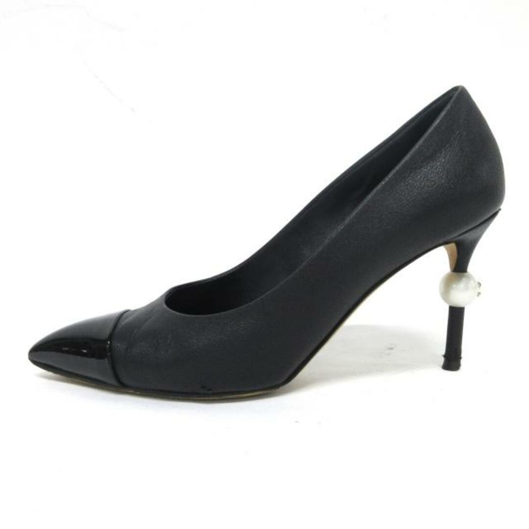 CHANEL(シャネル) パンプス 37 1/2 C レディース G31983 黒 CHANEL(シャネル) パンプス 37 1/2 C レディース G31983 黒
