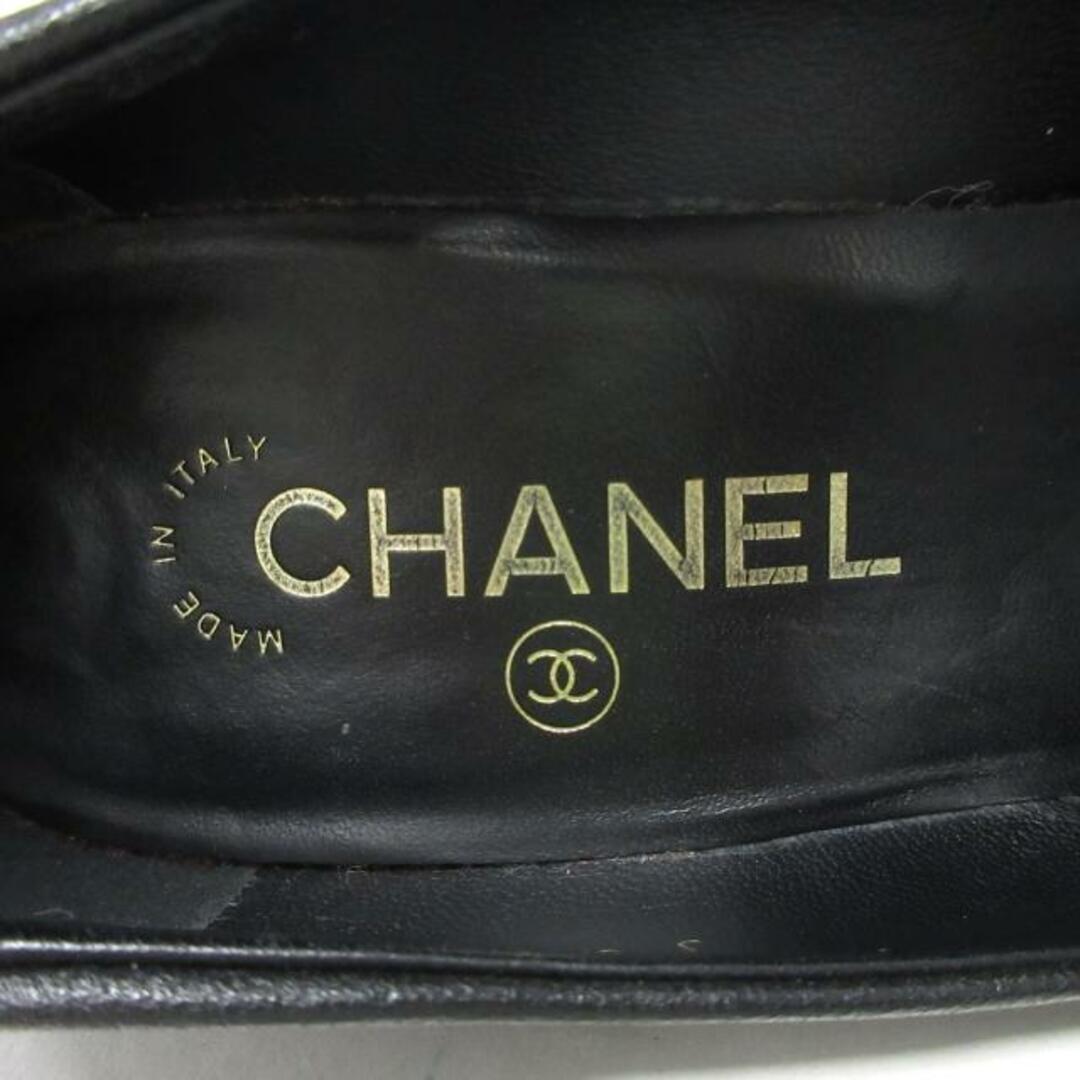 CHANEL(シャネル) パンプス 37 1/2 C レディース G31983 黒 CHANEL(シャネル) パンプス 37 1/2 C レディース G31983 黒