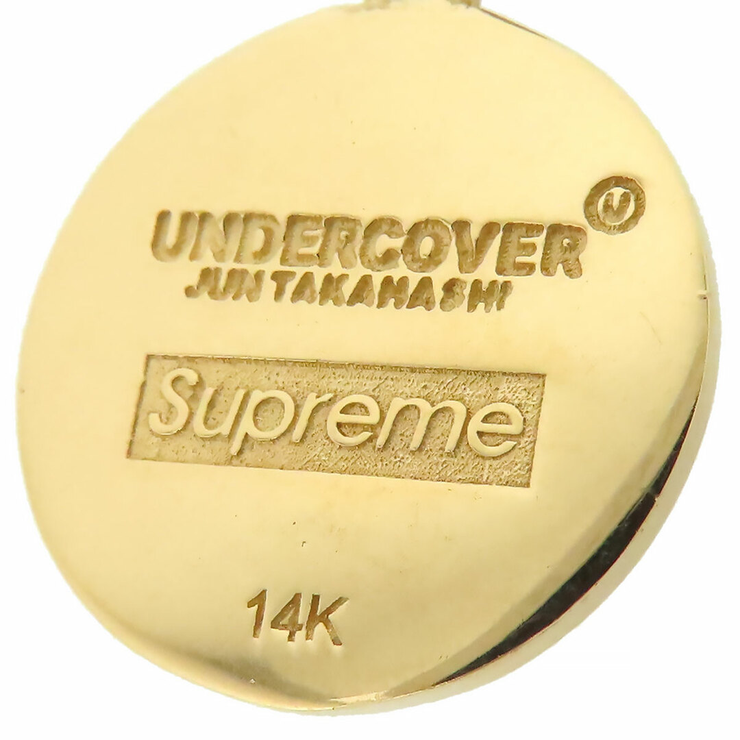 Supreme(シュプリーム)のシュプリーム シュプリーム×アンダーカバー パブリックエネミーネックレス 14K (K14YG) メンズ Supreme 【中古】 【ジュエリー】 メンズのアクセサリー(ネックレス)の商品写真