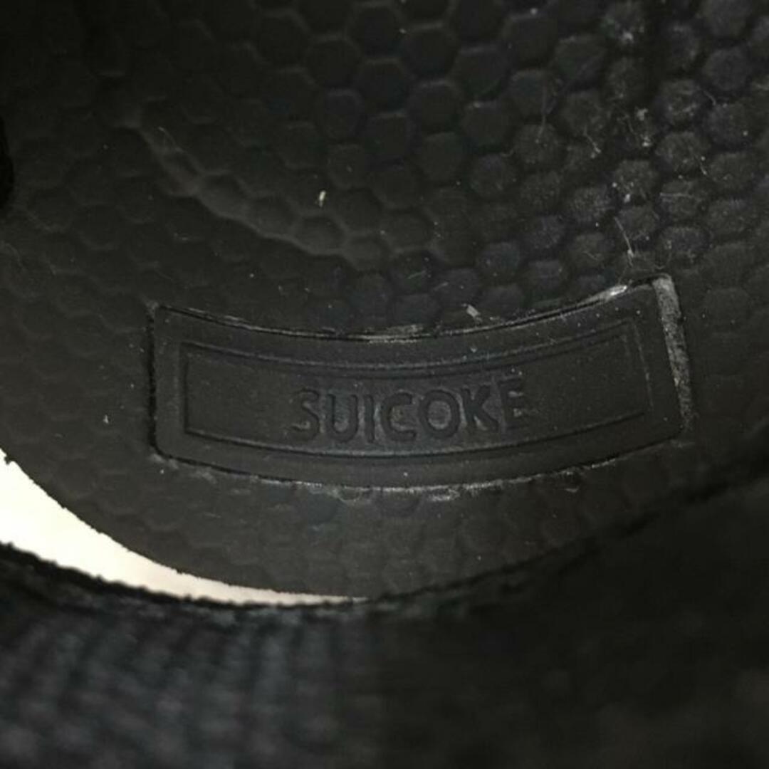 suicoke(スイコック)のsuicoke(スイコック) サンダル 24 レディース - 黒 レザー×化学繊維 レディースの靴/シューズ(サンダル)の商品写真