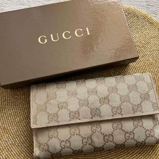 グッチ(Gucci)のGUCCI 財布　グッチ　ピンクベージュ(財布)